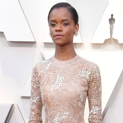 Letitia Wright rose to fame with Black Panther.